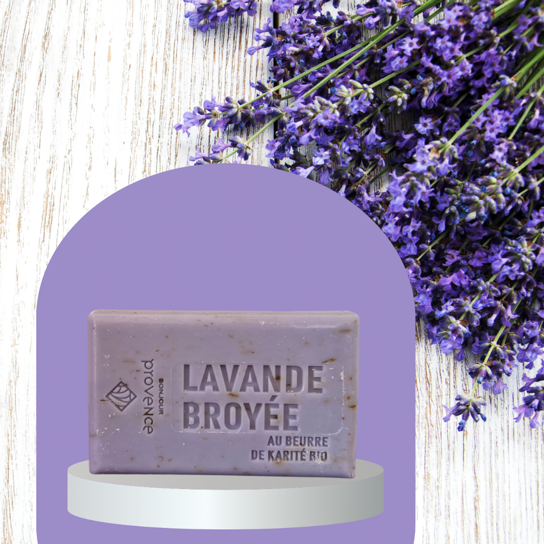 Exfoliating Lavender Soap ￼